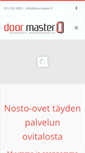 Mobile Screenshot of doormaster.fi